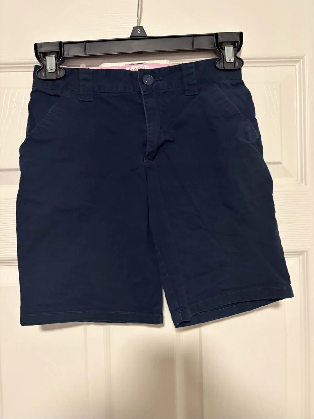 Cat & Jack Navy Flat Front Men’s Shorts